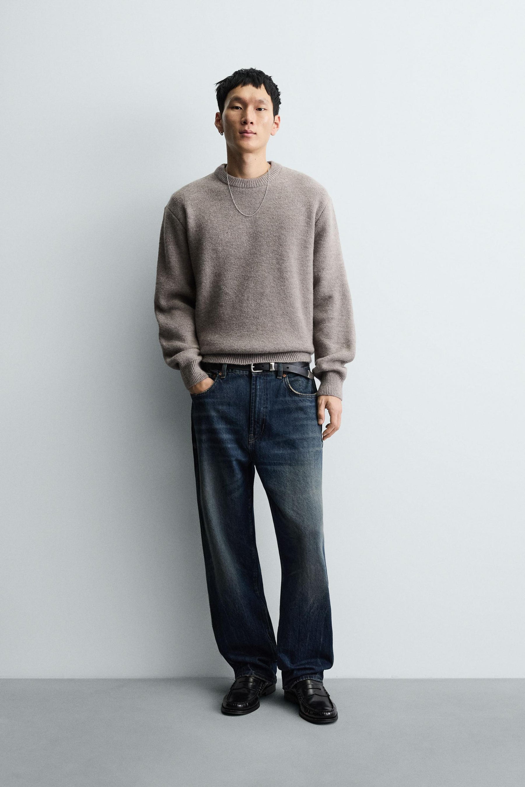 Boxy Knit Sweater