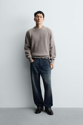 Boxy Knit Sweater