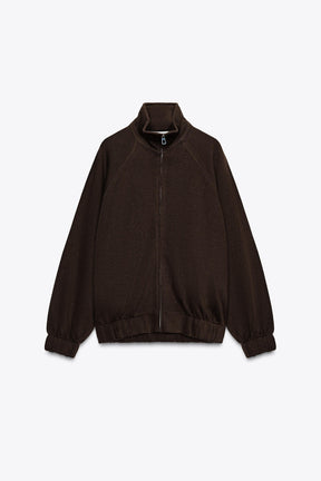 Soft Zip-Up Sweatshirt