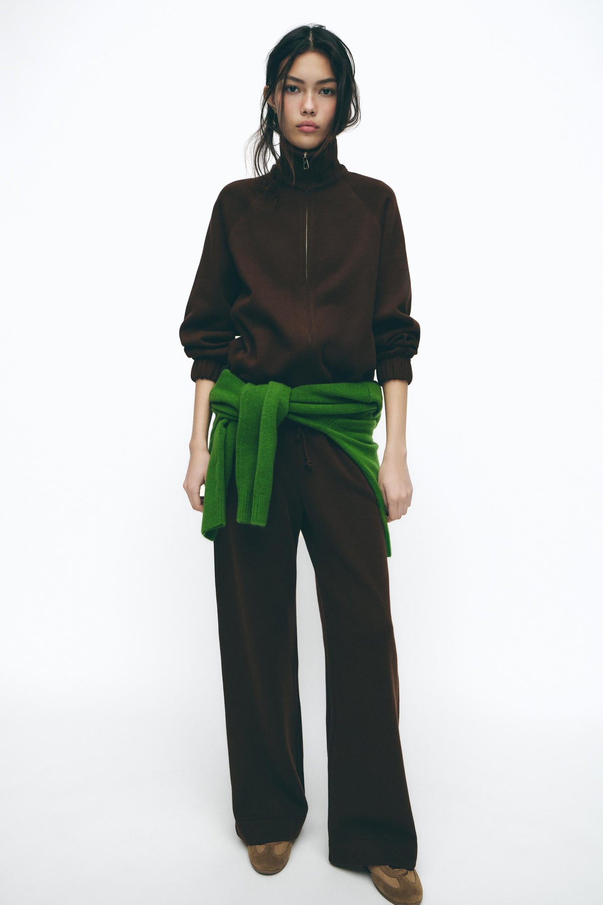 STRAIGHT-LEG TROUSERS