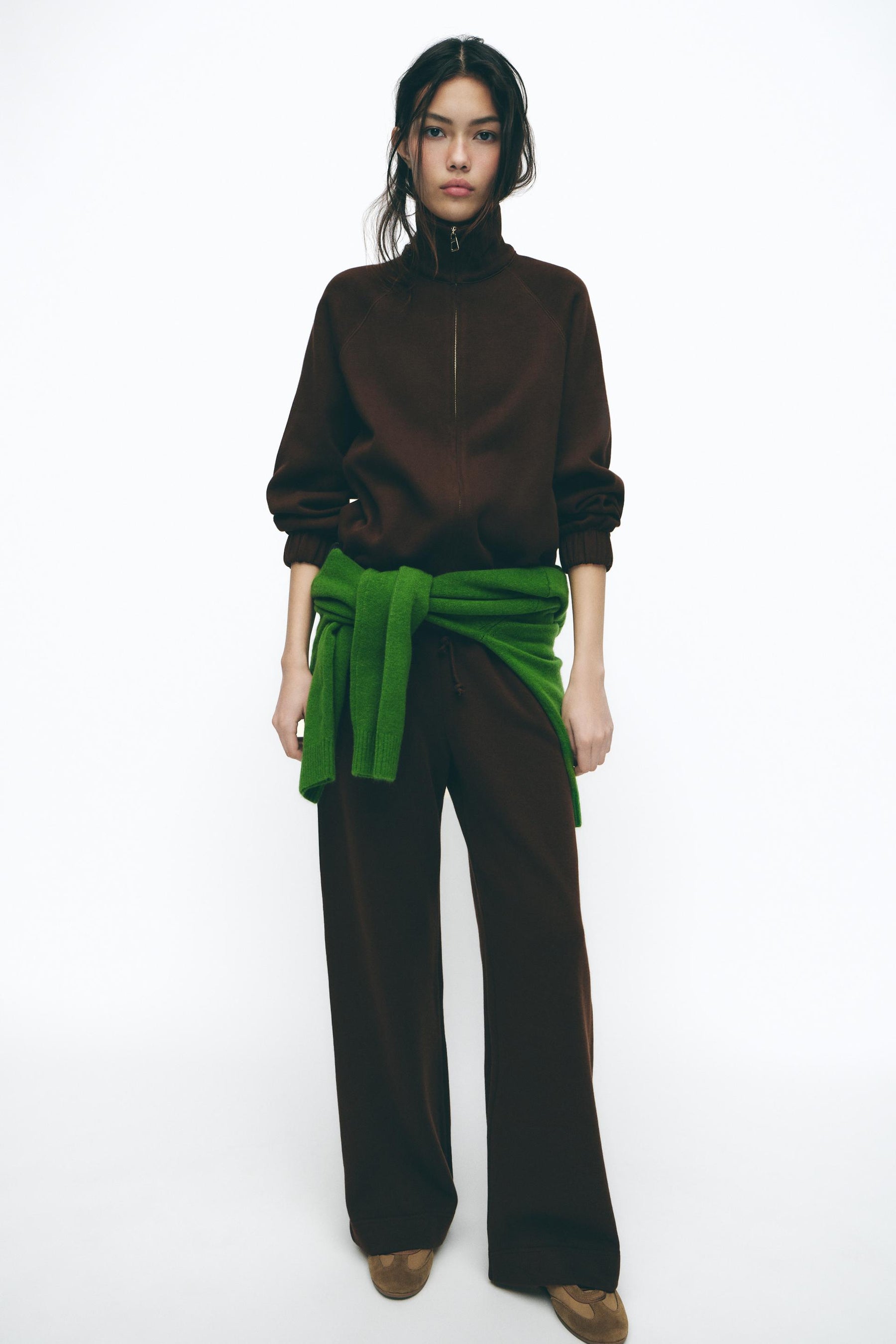 STRAIGHT-LEG TROUSERS