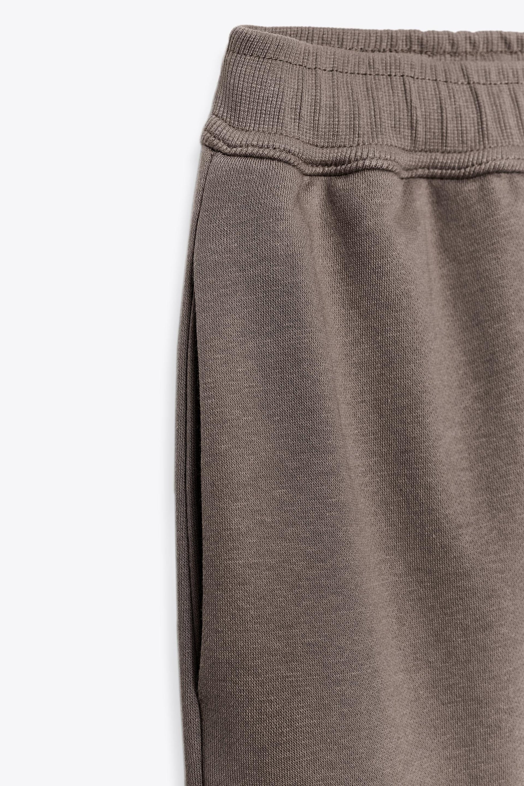 Plush Wide-Leg Trousers