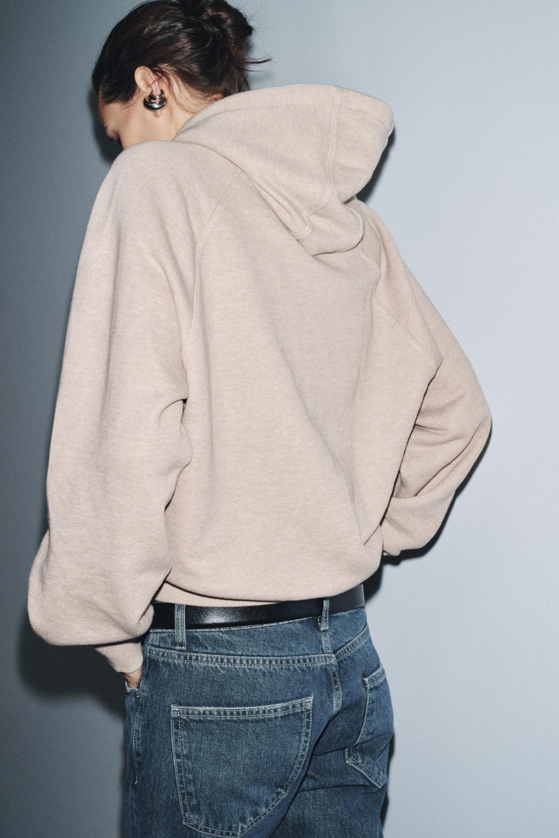 Oversized Hooded Sweatshirt
