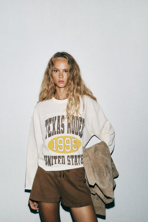 Slogan Sweatshirt