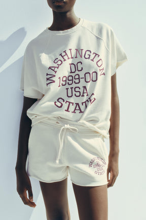 WASHED PLUSH SWEATSHIRT