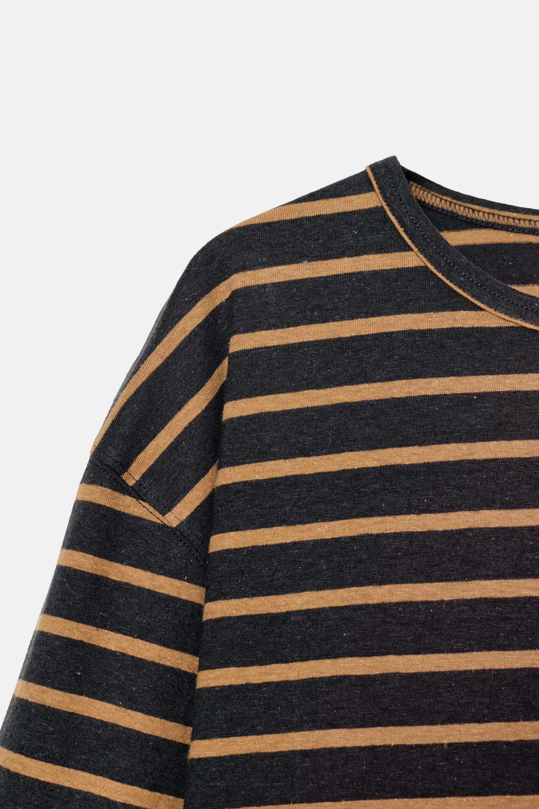 STRIPED LONG SLEEVE SHIRT