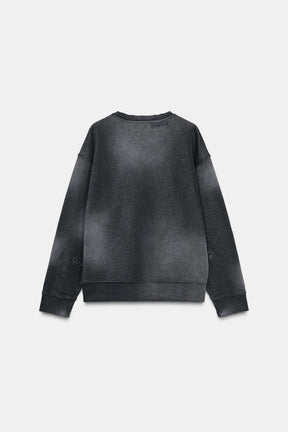 Ripped Faded Sweatshirt