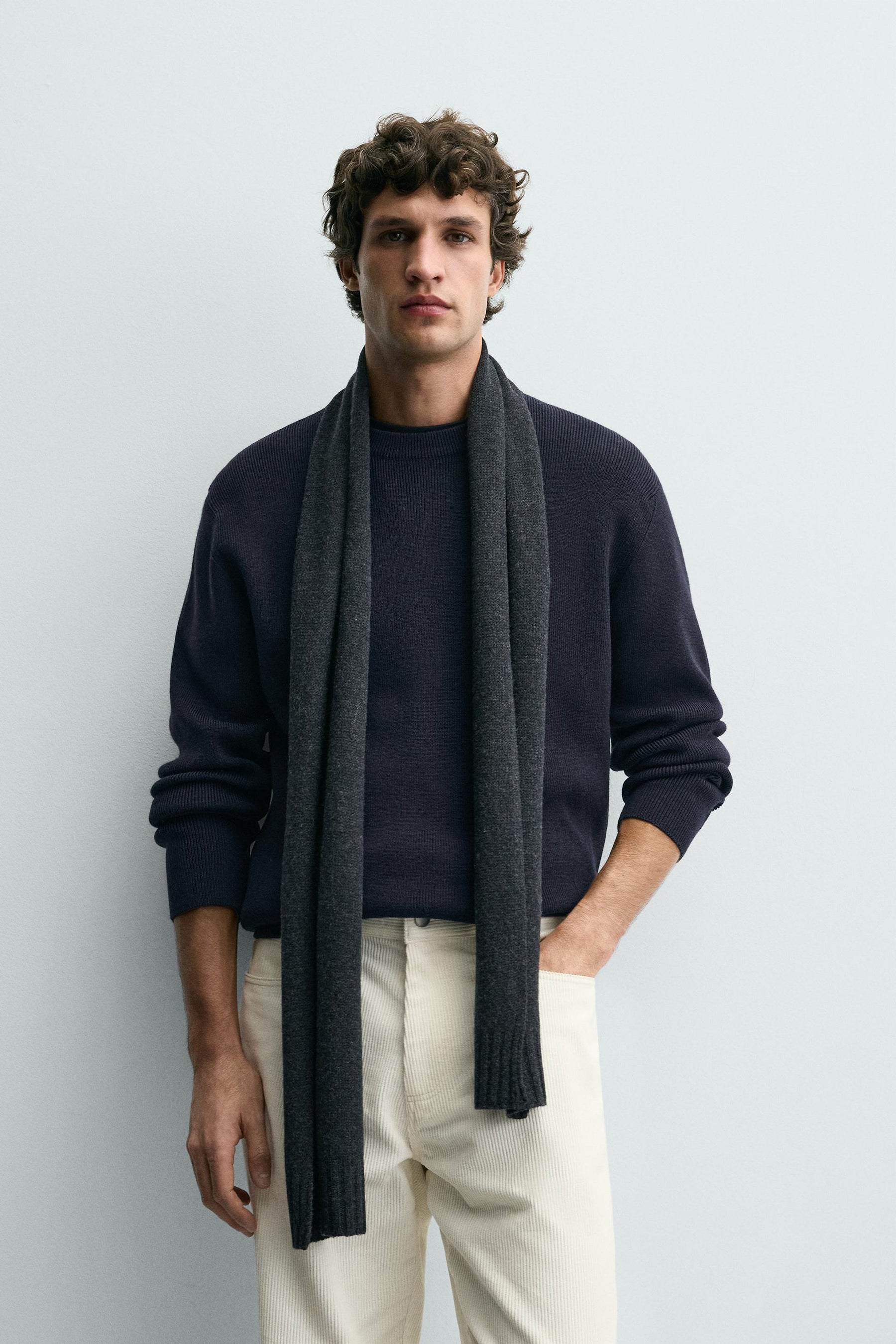 TEXTURED JUMPER WITH WOOL - Image 2