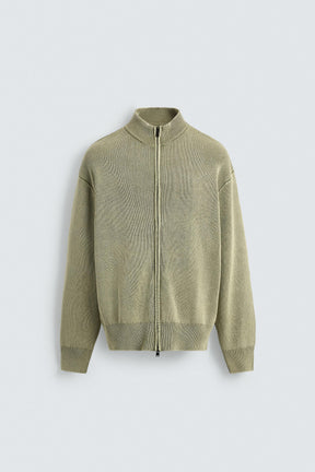 Strukturierter Strickcardigan