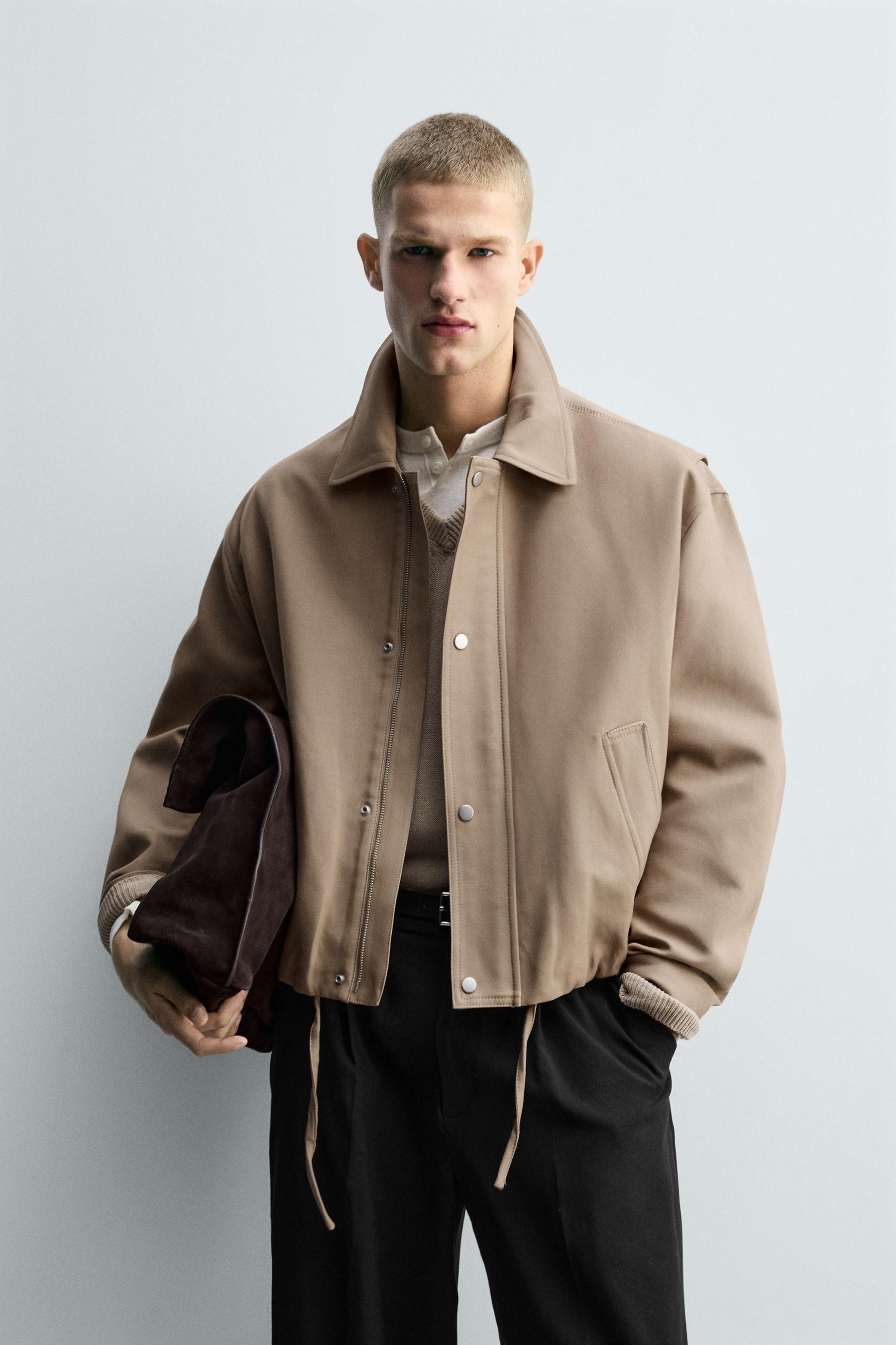 CROPPED FIT PADDED JACKET - Image 2