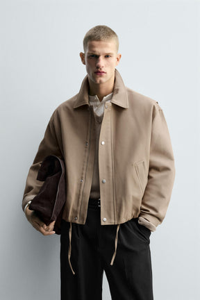 CROPPED FIT PADDED JACKET - Image 2