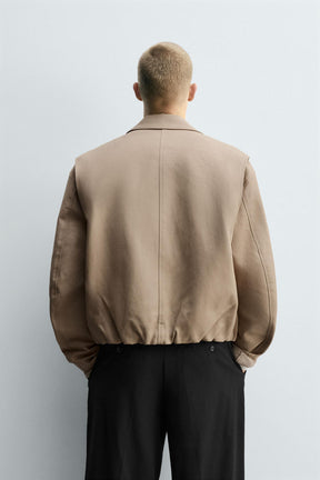 CROPPED FIT PADDED JACKET - Image 3