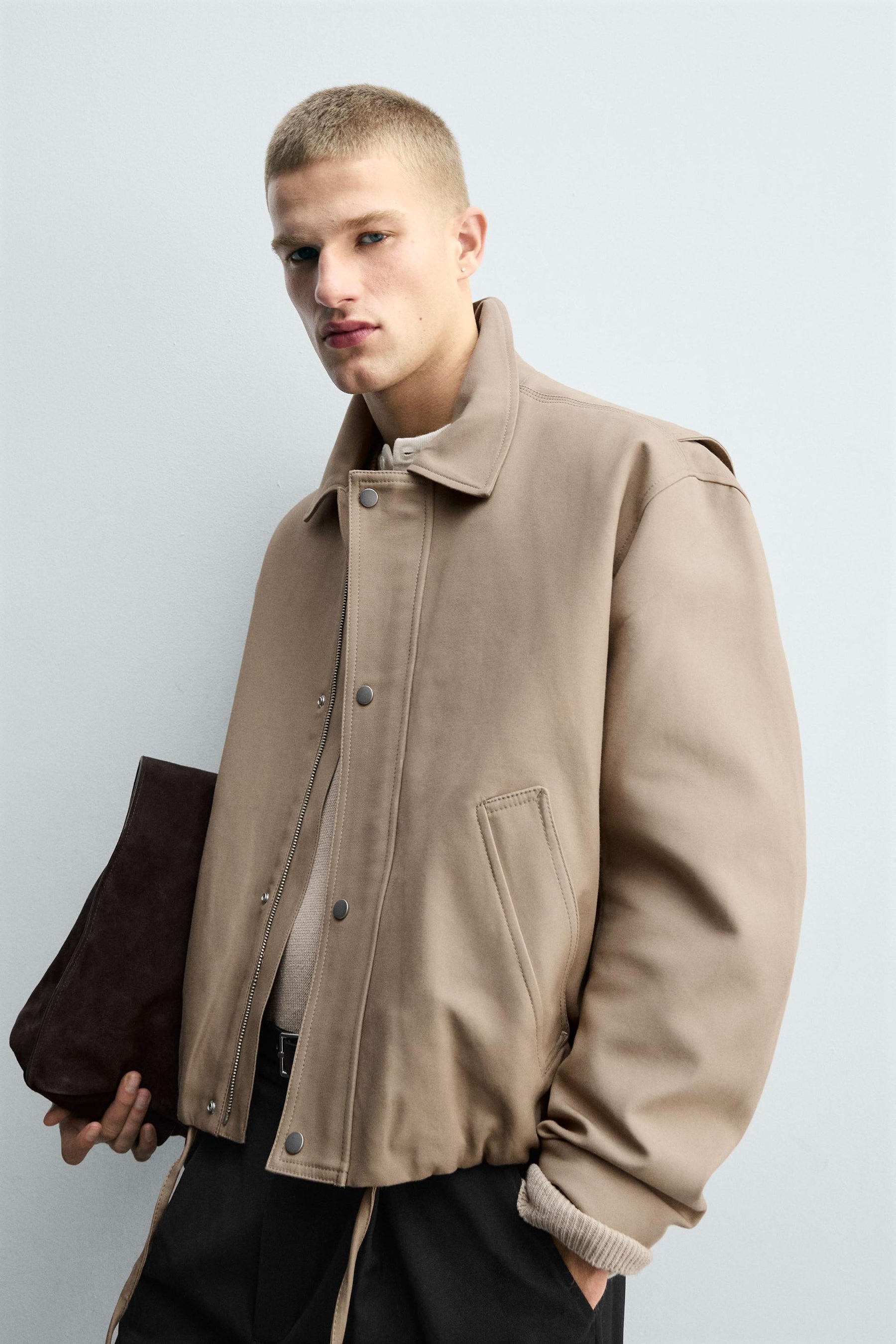 CROPPED FIT PADDED JACKET - Image 5