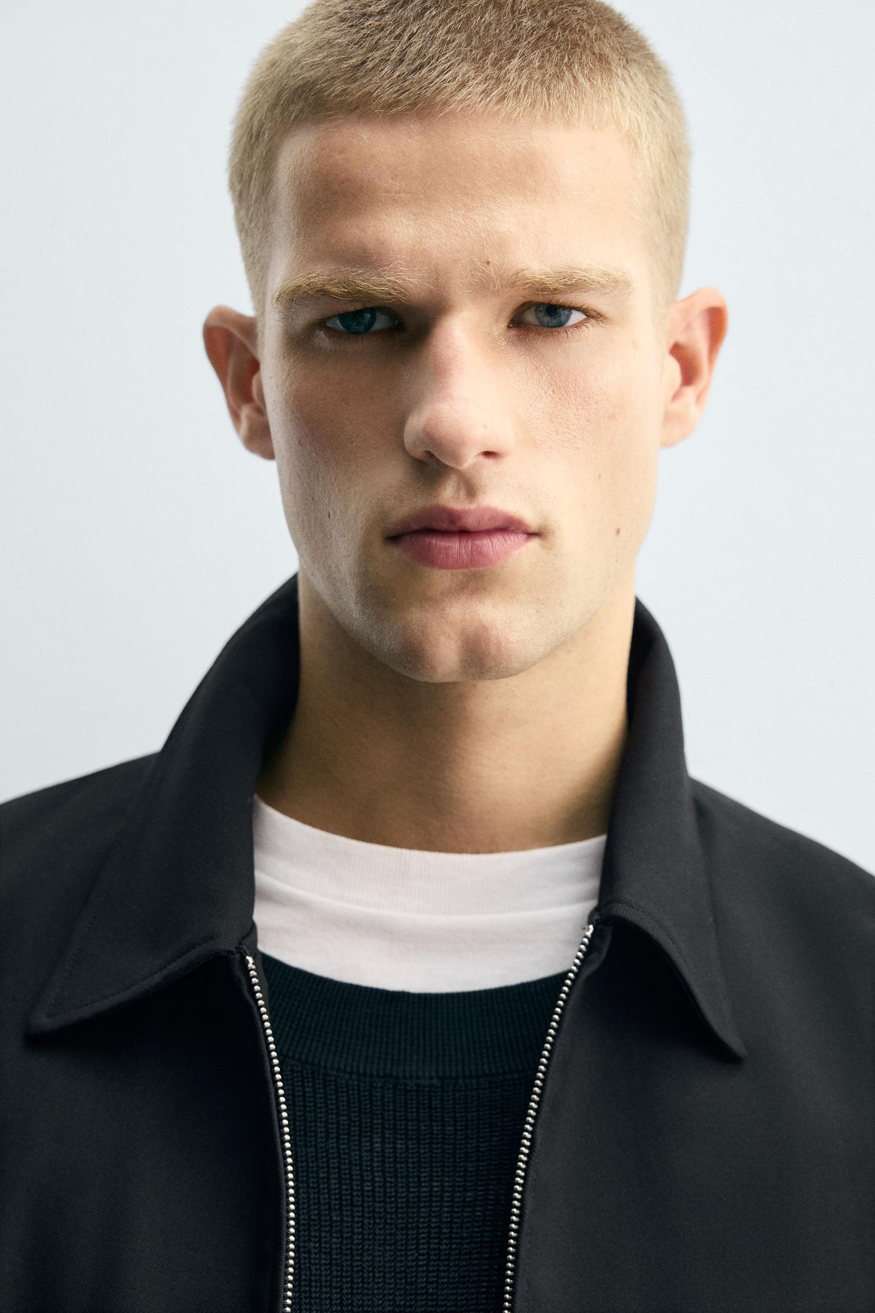 RELAXED FIT HERRINGBONE JACKET - Image 6