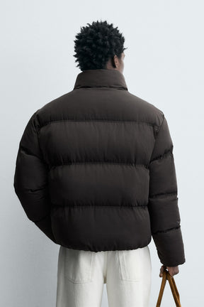 RELAXED FIT QUILTED JACKET - Image 3