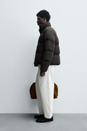 RELAXED FIT QUILTED JACKET - Image 4