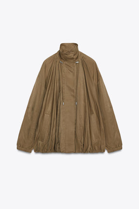 ZW COLLECTION FLUID BOMBER JACKET - Image 5