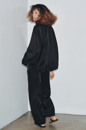 ZW COLLECTION FLUID BOMBER JACKET - Image 4