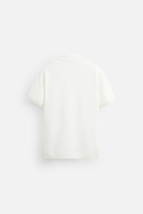 TEXTURED KNIT POLO SHIRT - Image 7