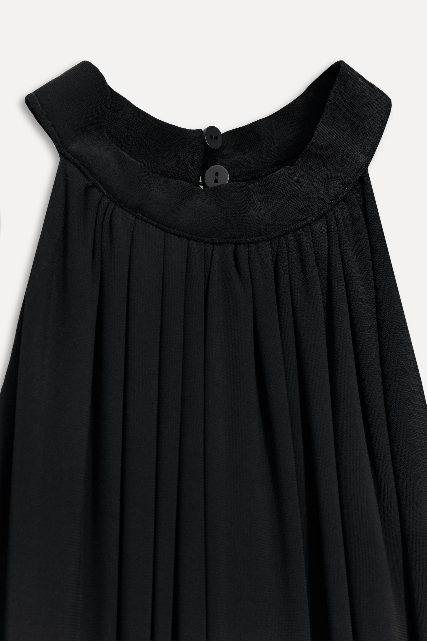 ASYMMETRIC HALTER DRESS