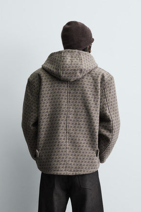 HORSE PRINT HOODIE JACKET - Image 3