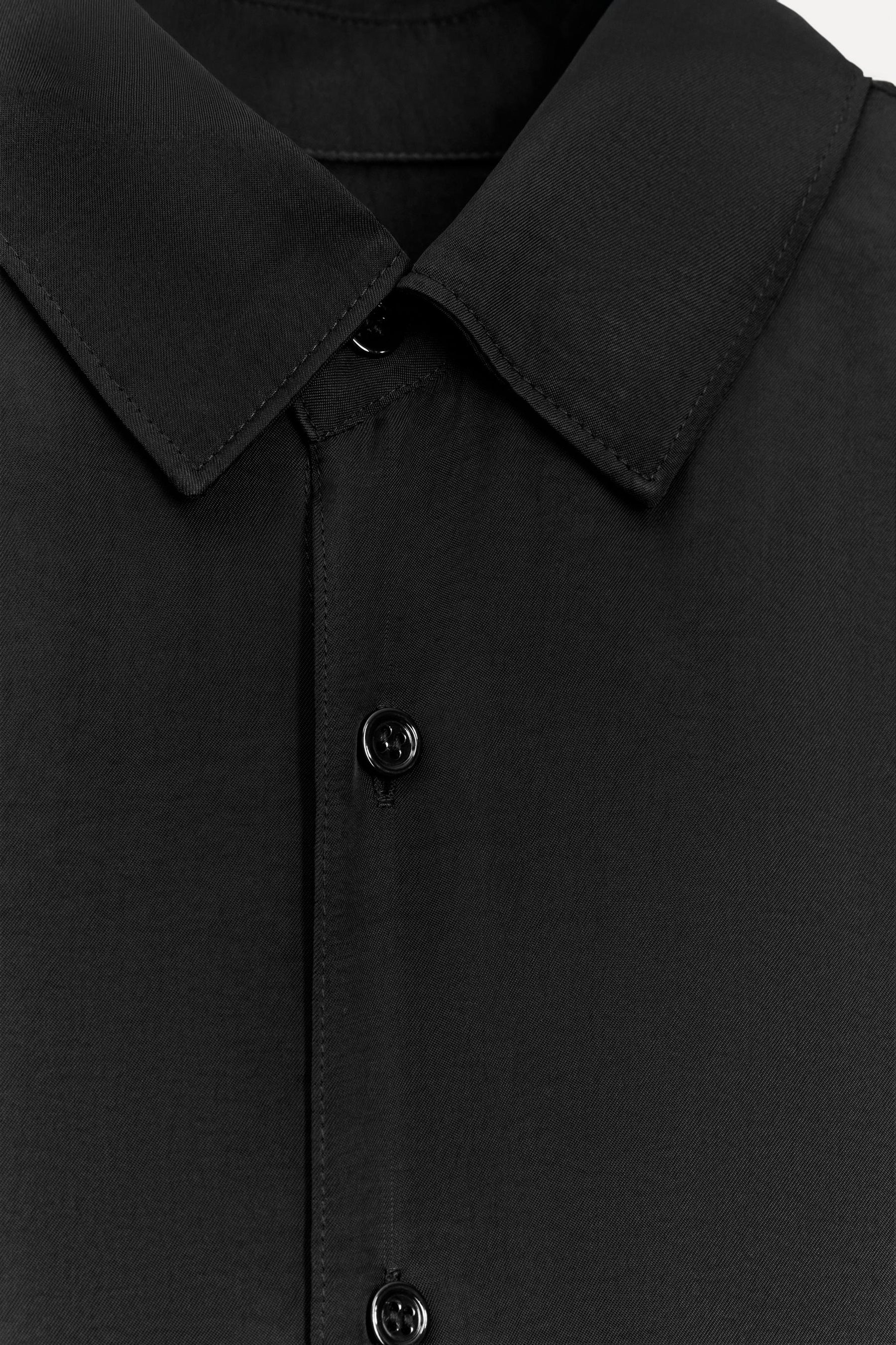 Flowing Cupro Anniversary Shirt