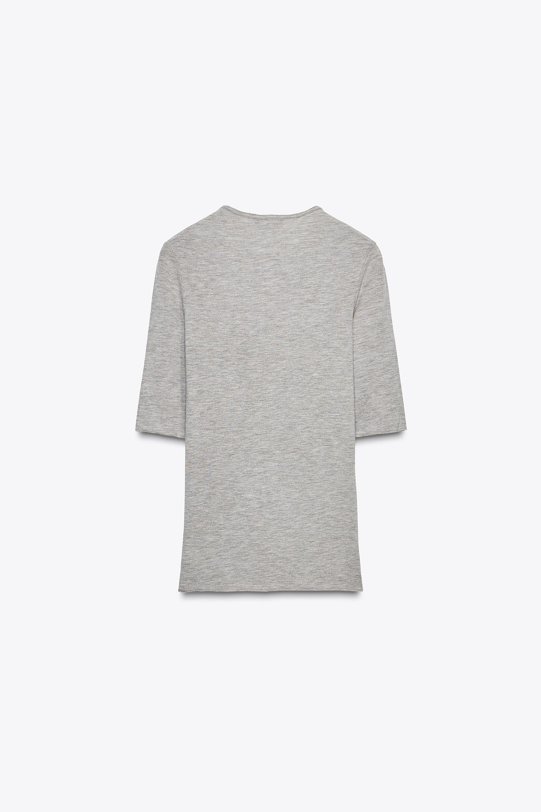 Three-quarter sleeve shirt