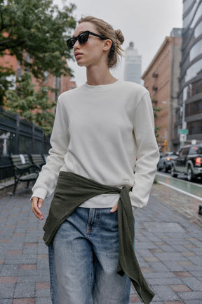 Waffle Knit T-Shirt