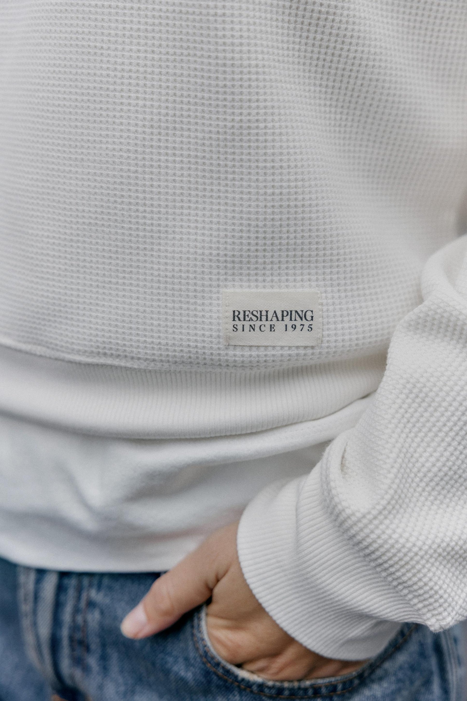 Waffle Knit T-Shirt