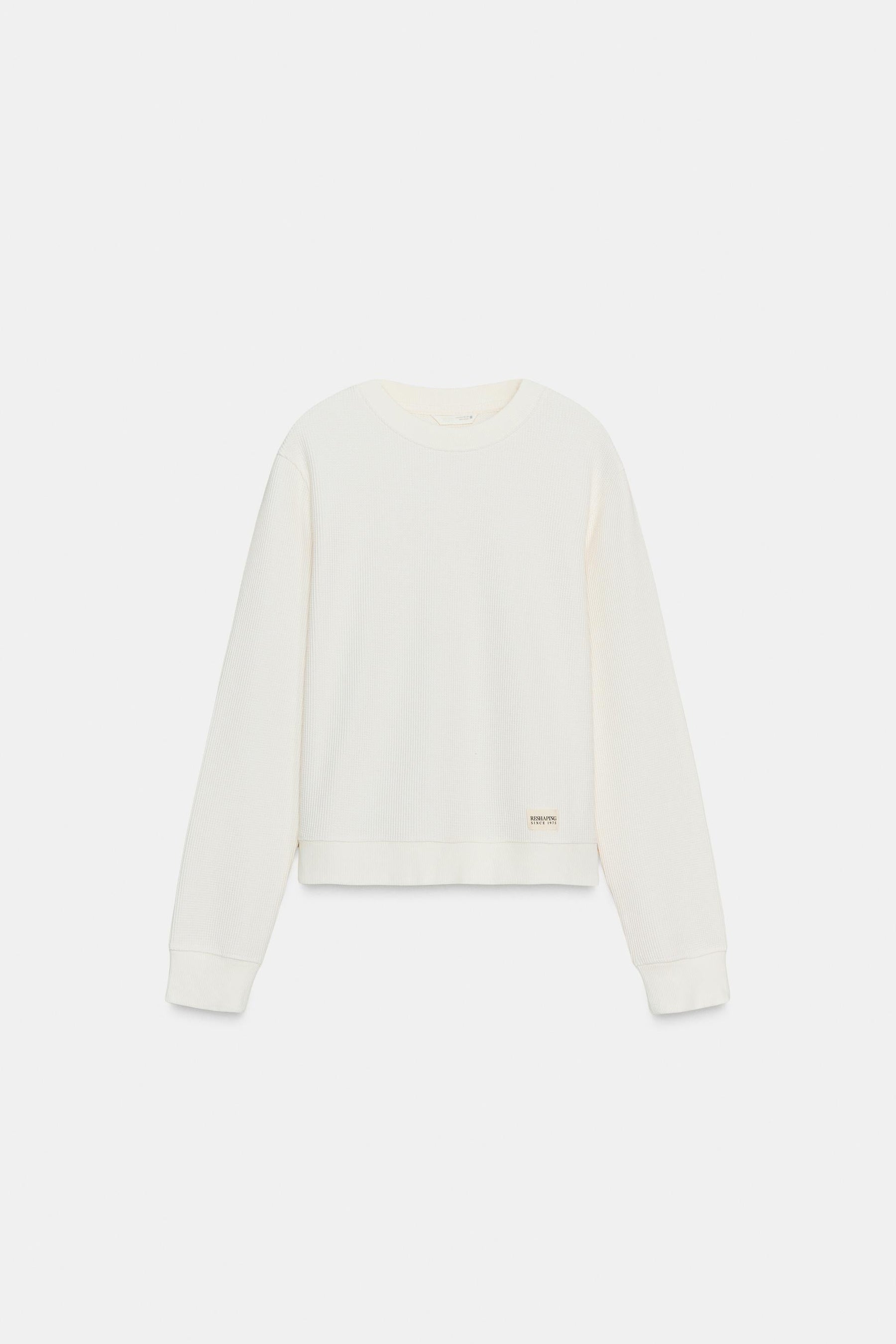 Waffle Knit T-Shirt