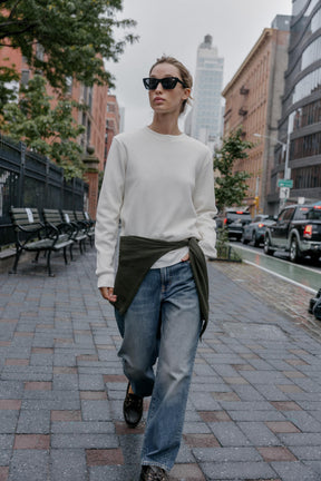 Waffle Knit T-Shirt