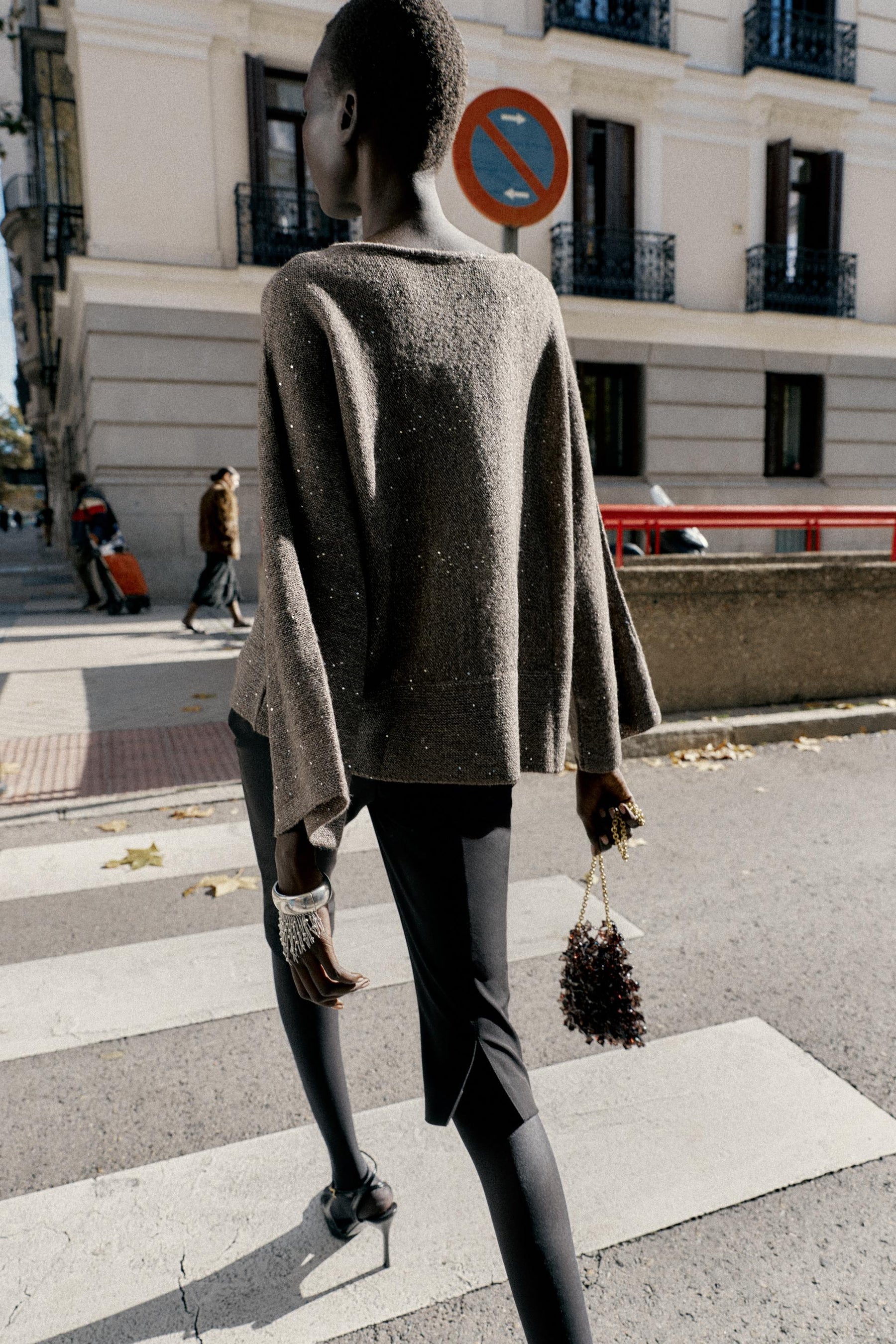SEQUIN KNIT JUMPER