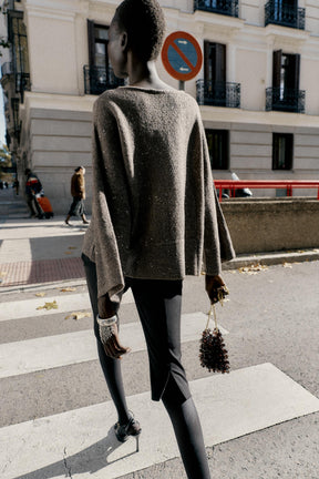 SEQUIN KNIT JUMPER