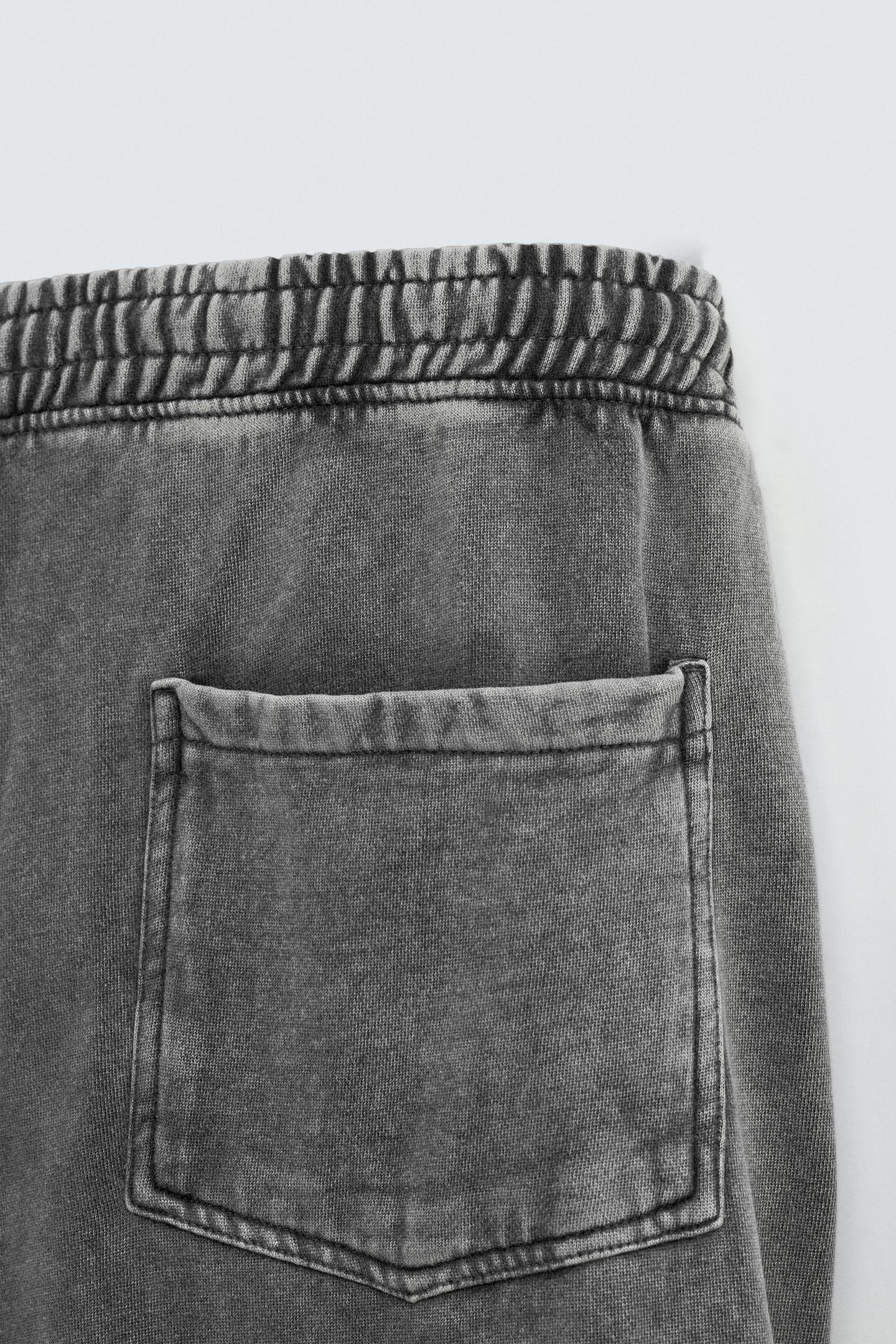 Gewaschene Jogginghosen