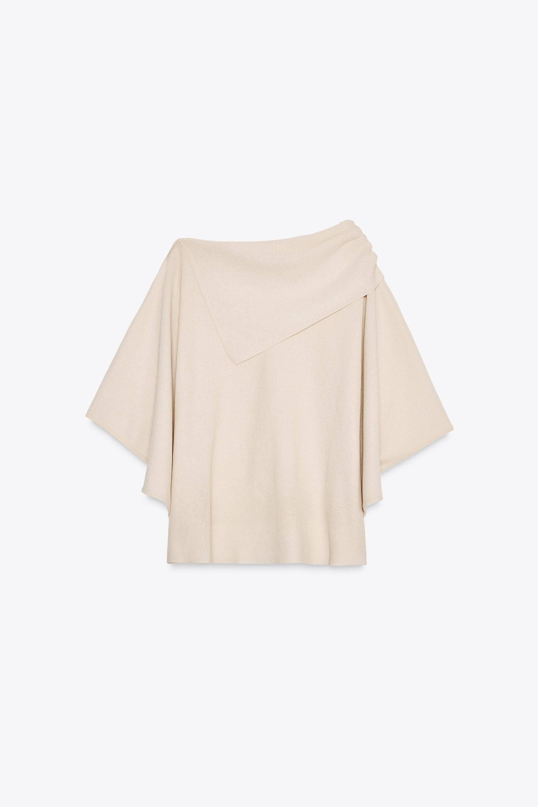 PLAIN KNIT SHORT SLEEVE JUMPER - Image 5