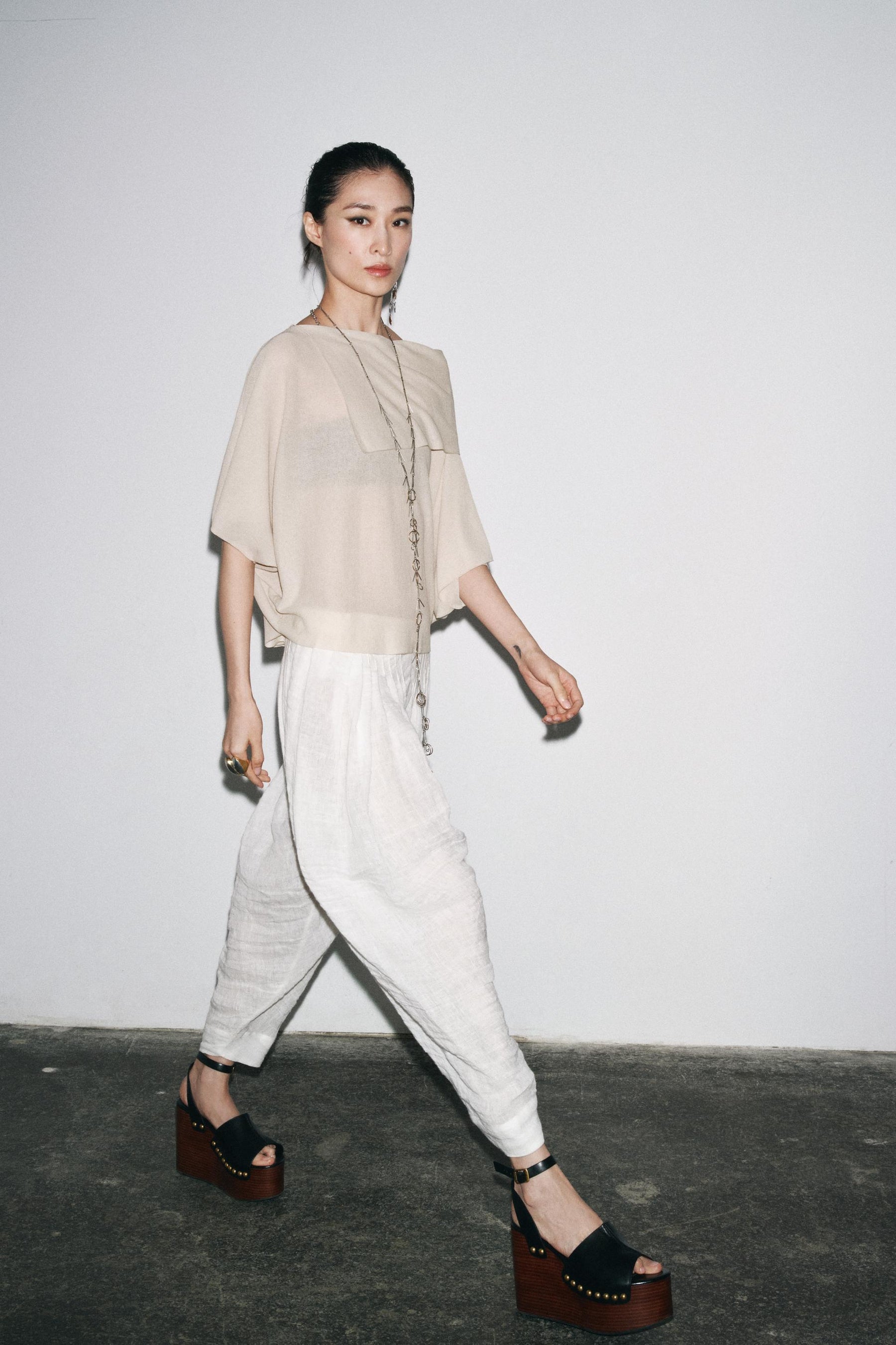 Strickpullover mit kurzen Ärmeln