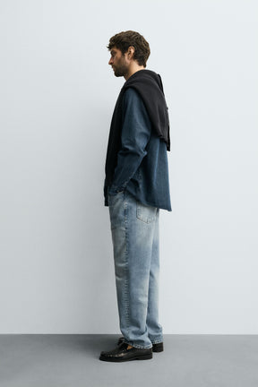 WASHED DENIM SHIRT - Image 4