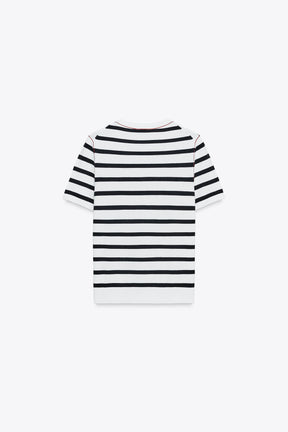 Knit Jumper with Contrast