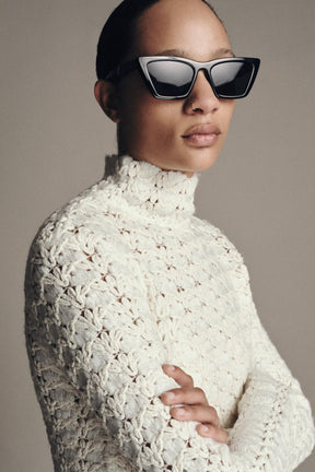 Combined Knit Jumper