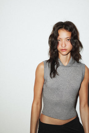 KNITTED TANK TOP