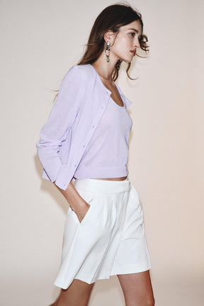 Feinstrick-Cardigan