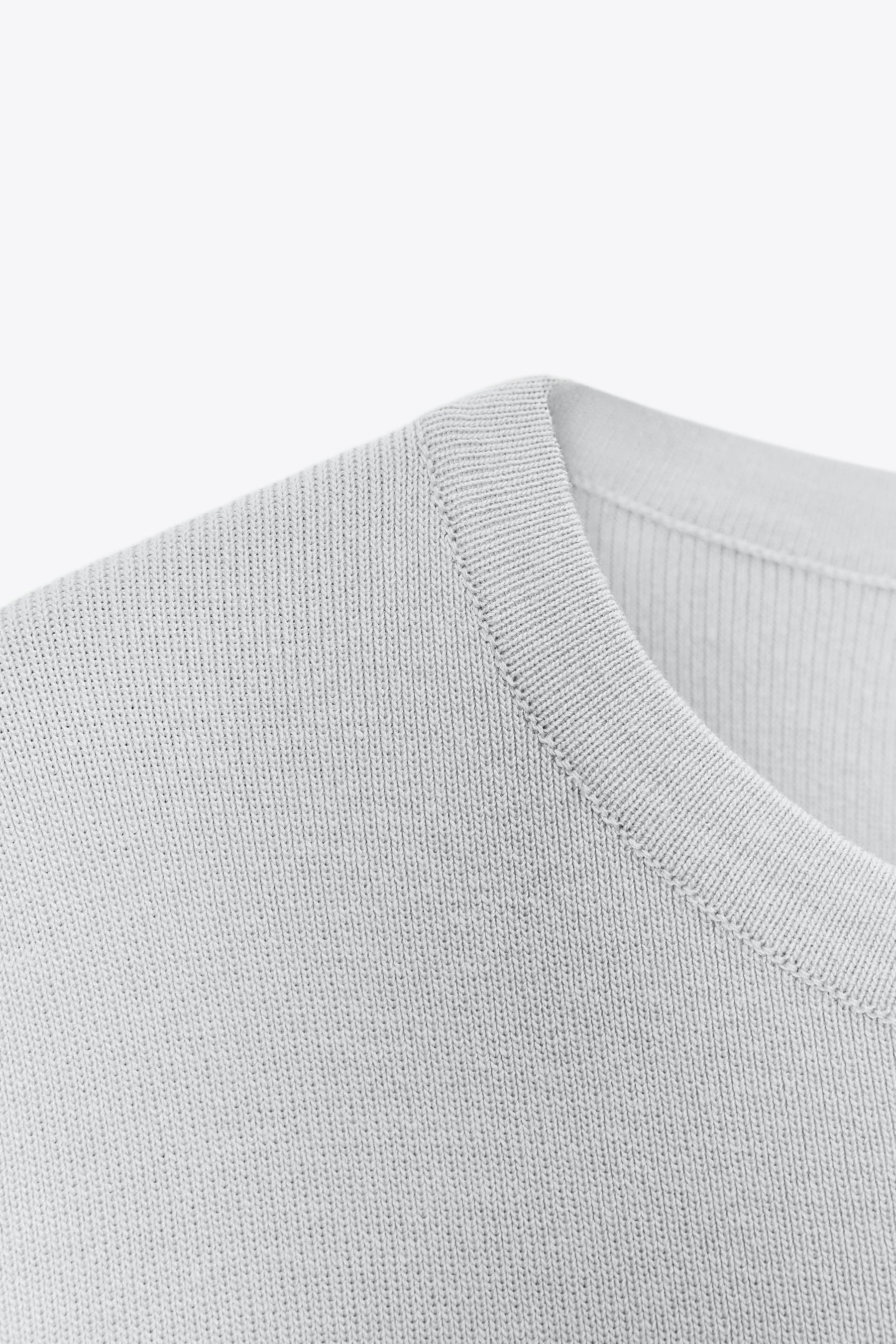 OVERSIZED KNIT SHORT SLEEVE JUMPER - Image 5