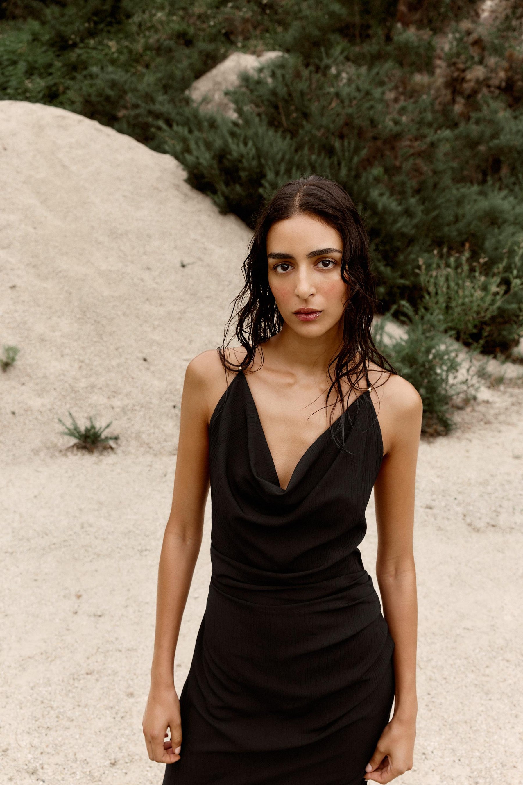 Camisole Dress with Trims