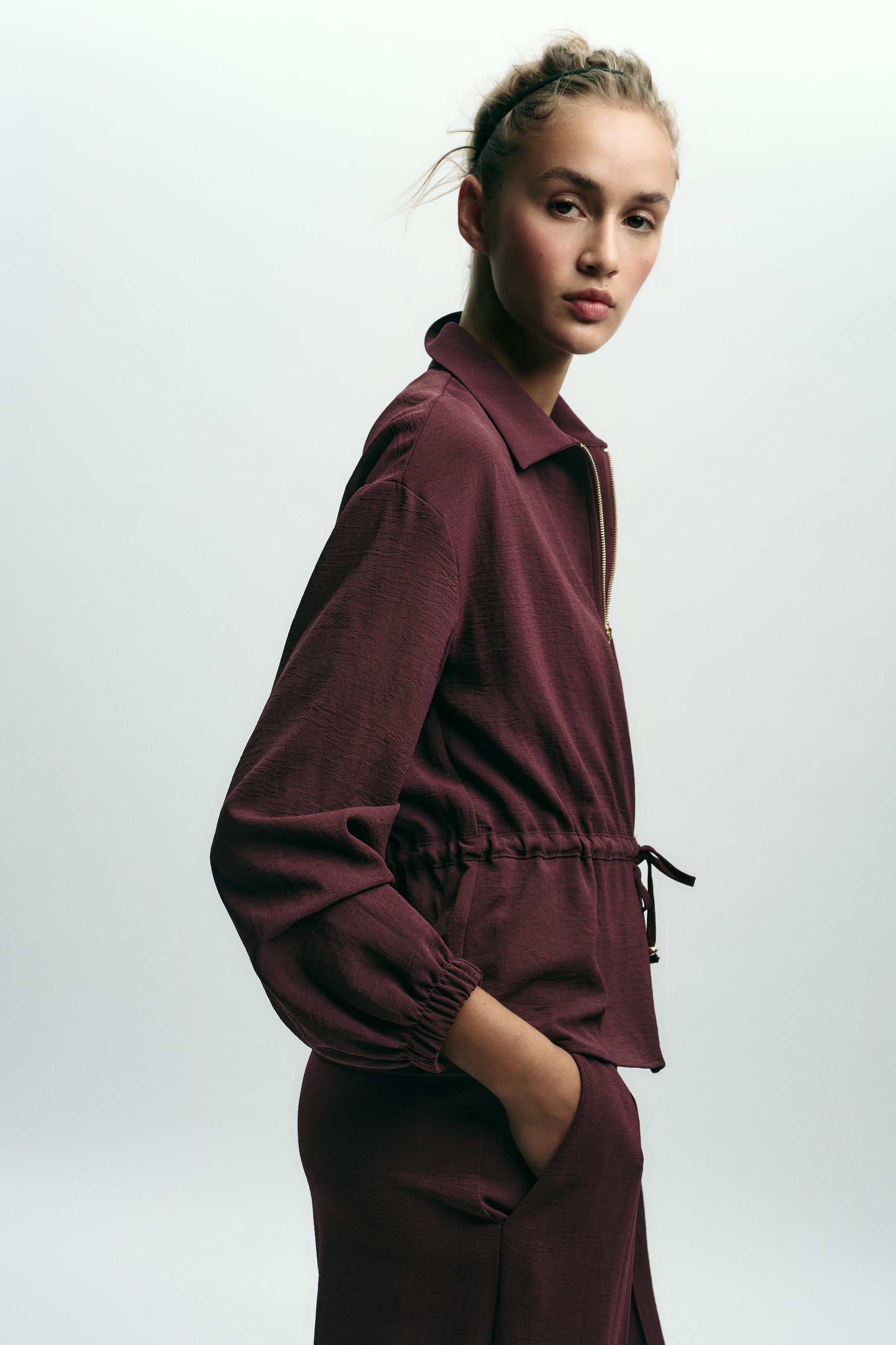 DRAWSTRING SAFARI JACKET - Image 4