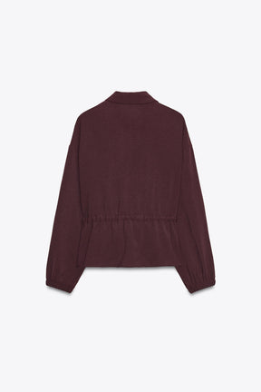 SAFARI-JACKE MIT KORDELZUG