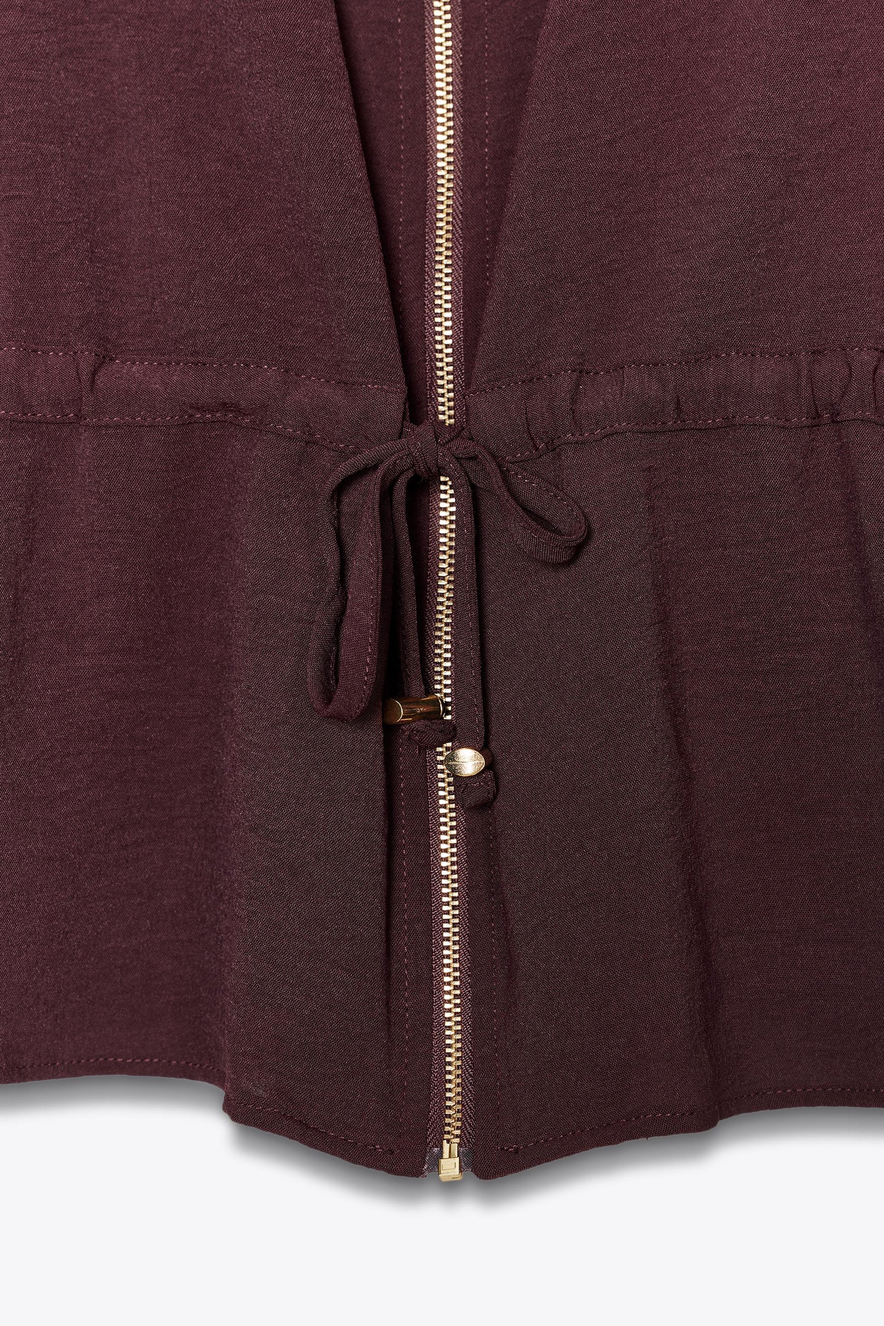 SAFARI-JACKE MIT KORDELZUG