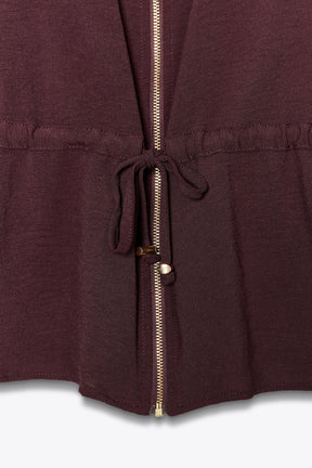 SAFARI-JACKE MIT KORDELZUG