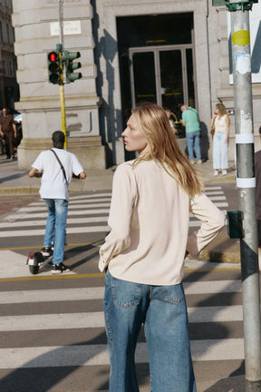 Knot-Waist Shirt