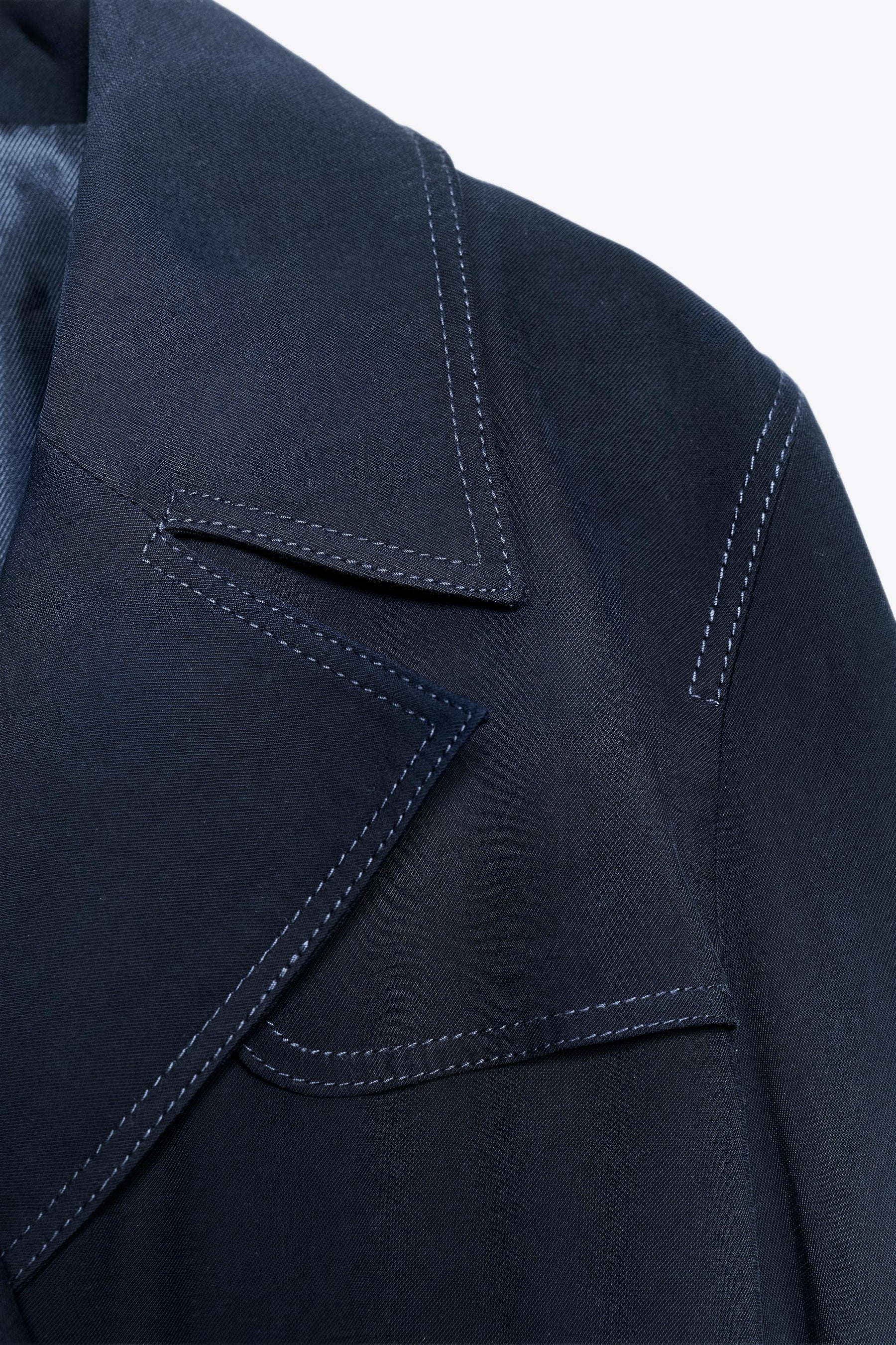 DOUBLE-BREASTED SHORT JACKET - Image 8