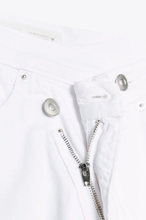 Wide-leg crossover jeans